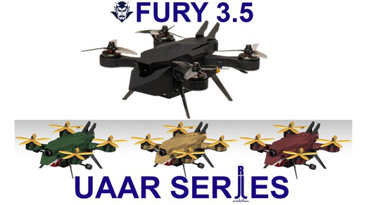 Dron Fury UAAR Serie modelo 3.5 de R-Evolution