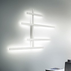 Wall lamp RAKE AXL White