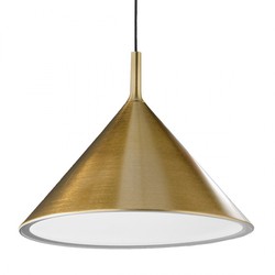 BARBIE S/P Satijn Goud-Wit hanglamp