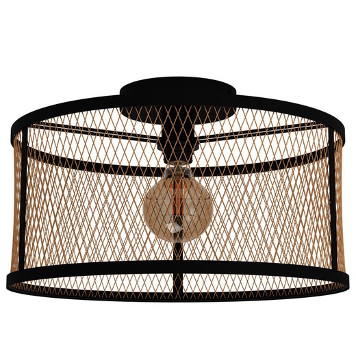 Lampe de salon de style vintage suspendue Delow