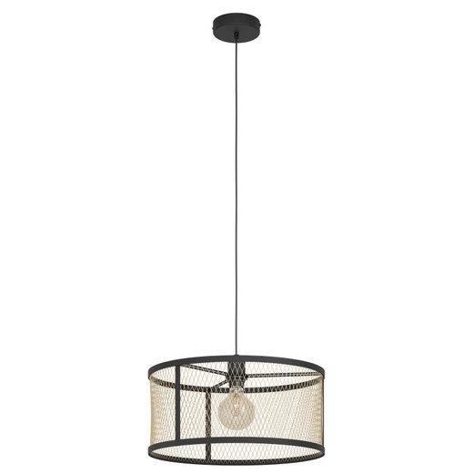 Lampe de salon de style vintage suspendue Delow