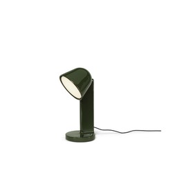 Lampe de table down en céramique Vert - F1634039