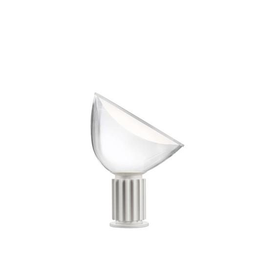 Petite lampe de table Taccia Blanc mat - F6604009