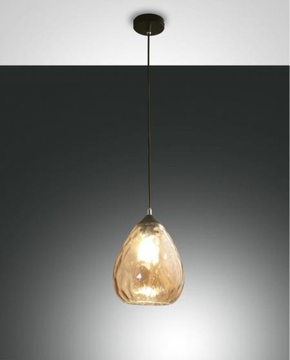 Hanging ceiling lamp gisella 1l pe