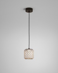 NANS S/16 OUTDOOR - SUSPENSION - DIMMABLE TRIAC - GRAPHITE BROWN