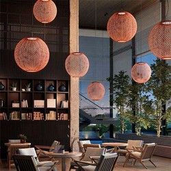 NANS SPHERE S/80 OUTDOOR - SUSPENSÃO - TRIAC DIMMABLE - MARROM GRAFITE