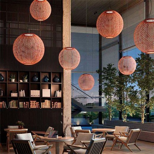 NANS SPHERE S/80 OUTDOOR - SUSPENSION - DIMMABLE TRIAC - GRAPHITE BROWN