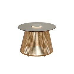 Tragbare Nissenlampe M/60/R Akku Outdoor Beige