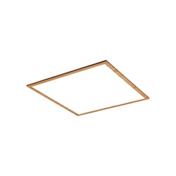 Square Ceiling Lamp 60 40W Almond