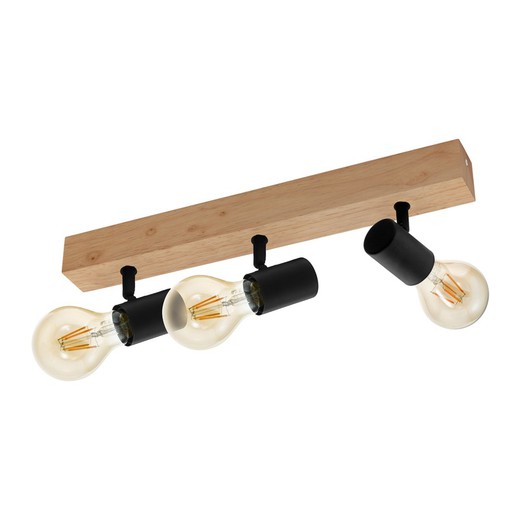 Spotlight townshend 3 lights black