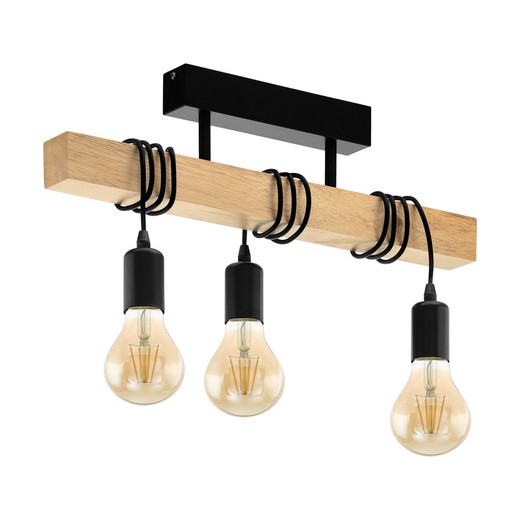 Townshend Vintage Deckenlampe aus Holz