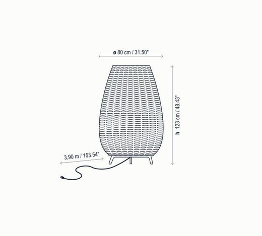 Amphora 02 vloerlamp