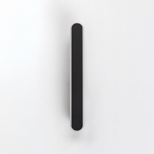 Schwarze LED-Wandleuchte Sindri