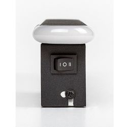 Schwarze LED-Wandleuchte Sindri