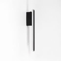 Schwarze LED-Wandleuchte Sindri