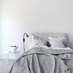 Mika black flexo wall lamp