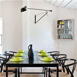 Wall Lamp E27 265 SMALL Black