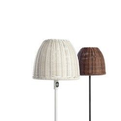 Lámpara de pie modelo Atticus P/114 Outdoor de Bover Blanco