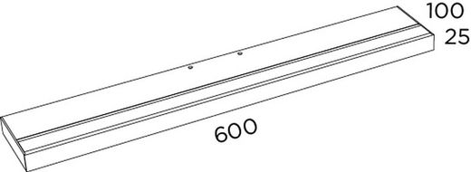 Breng Prim 600mm Wit aan