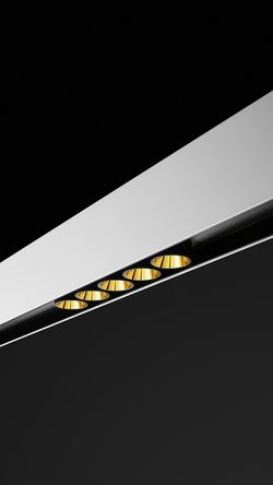 Zwarte Foster Susp 1200 Flood 2700K