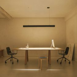 Zwarte Foster Susp 1200 Flood 2700K