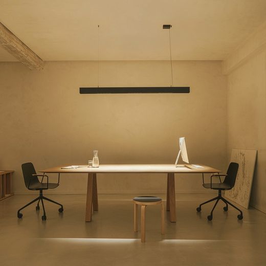 Zwarte Foster Susp 1200 Flood 2700K