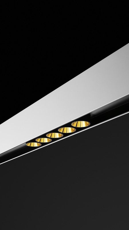 Zwarte Foster Susp 1200 Flood 3000K