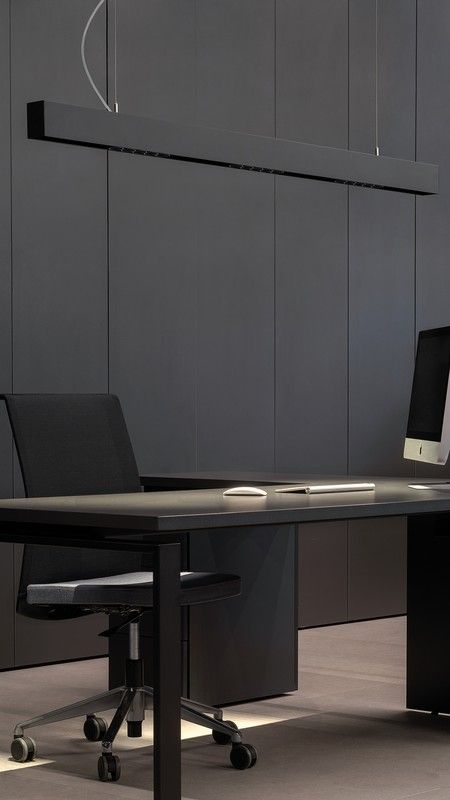 Zwarte Foster Susp 1200 Flood 3000K