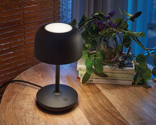Bol M/30 Matte Black Table Lamp