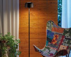Bol floor lamp P/130 Matte Black