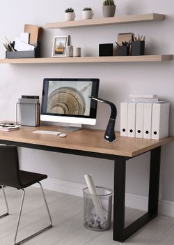 Candeeiro de mesa preto Cognoli