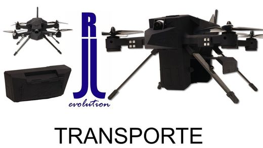 Drone model Delta Tempesta UAAR serie FPV 7 van R-Evolution