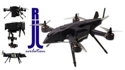 Drone model Delta Tempesta UAAR serie FPV 7 van R-Evolution