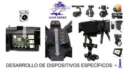 Drone model Delta Tempesta UAAR serie FPV 7 van R-Evolution