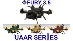 Drone modelo Fury UAAR Serie FPV 3.5 de R-Evolution