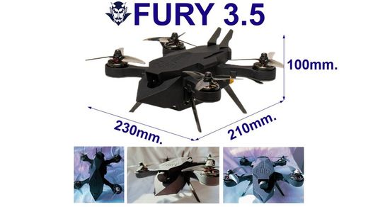 Fury UAAR Series FPV 3.5 Drone van R-Evolution