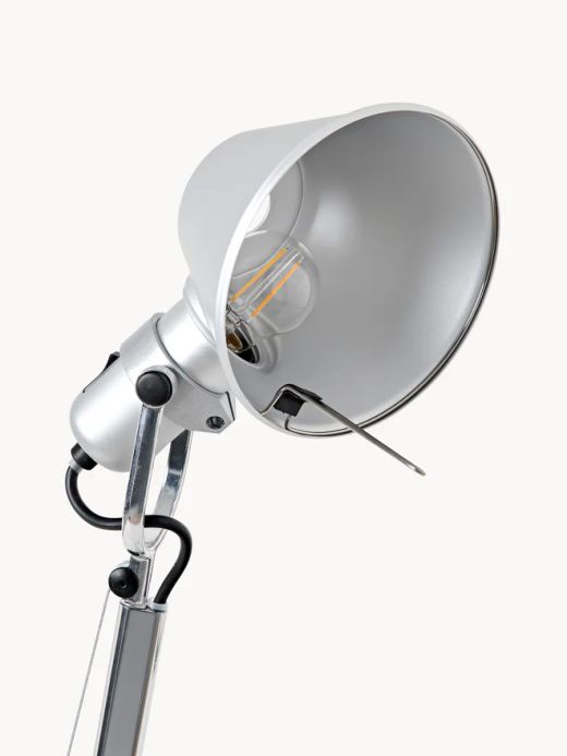 Lampara Flexo Tolomeo E27 Base Aluminio