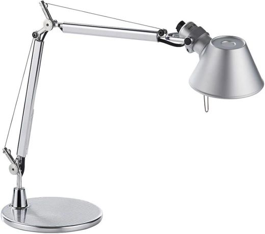 Lampara Flexo Tolomeo Mini E27 Base Aluminio