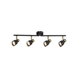 Applique Spot Lilou 4L Noir/Doré