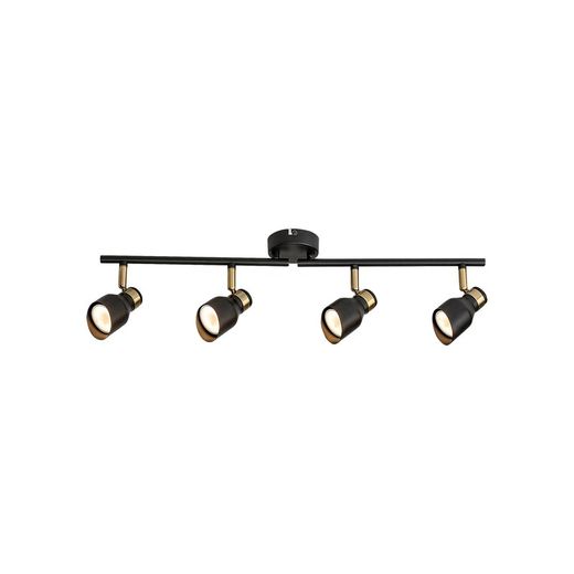 Applique Spot Lilou 4L Noir/Doré