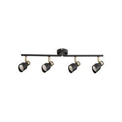 Applique Spot Lilou 4L Noir/Doré