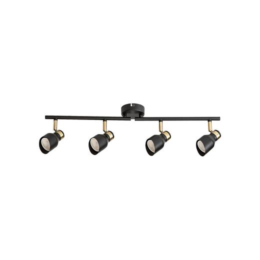 Applique Spot Lilou 4L Noir/Doré