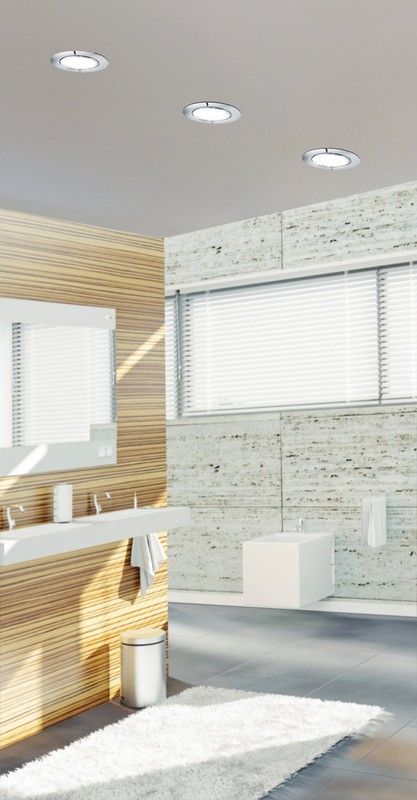 Inbouw Fueva 5 Chroom 86mm 3000k