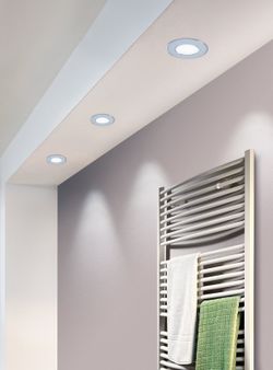 Inbouw Fueva 5 Chroom 86mm 3000k