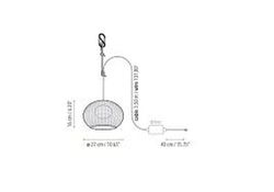 Garota Hang model hanglamp van Bover