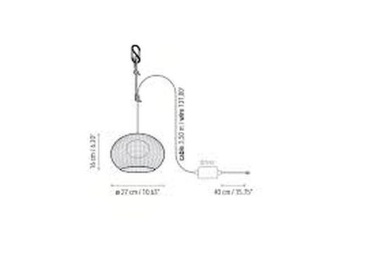 Garota Hang model hanglamp van Bover