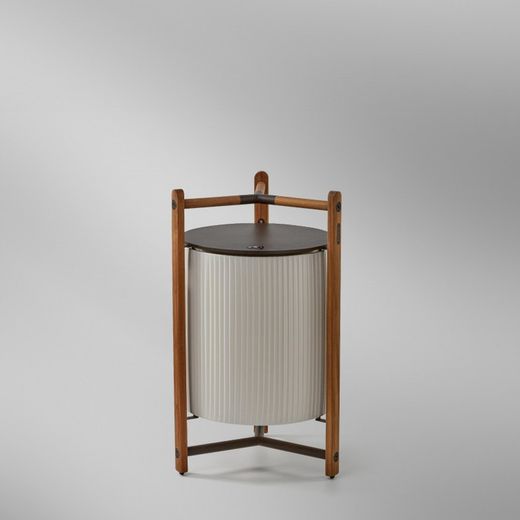 Kando Lamp P/76/R Teka Battery White Ribbon