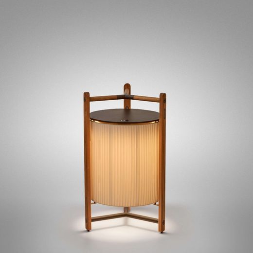 Kando Lamp P/76/R Teka Battery Cream Ribbon