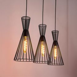 Leandros Moderne Pendelleuchte 3Xe27 Metall