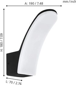 Buitenwandlamp Model Fiumicino van Eglo